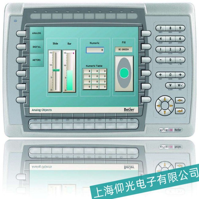湖南北爾E1041觸摸屏畫面閃爍故障分析維修