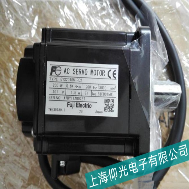 泰州富士GYH202伺服電機上電無反應故障維修