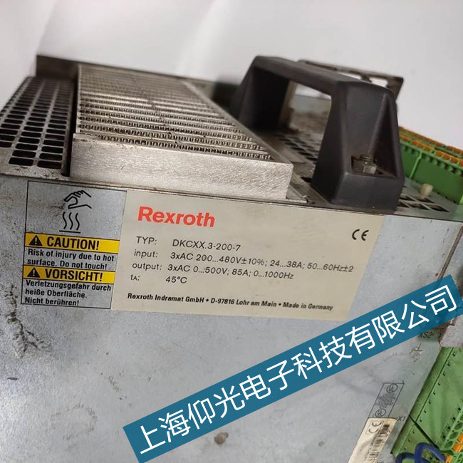 金華力士樂伺服驅動器運行顯示F4009故障維修點