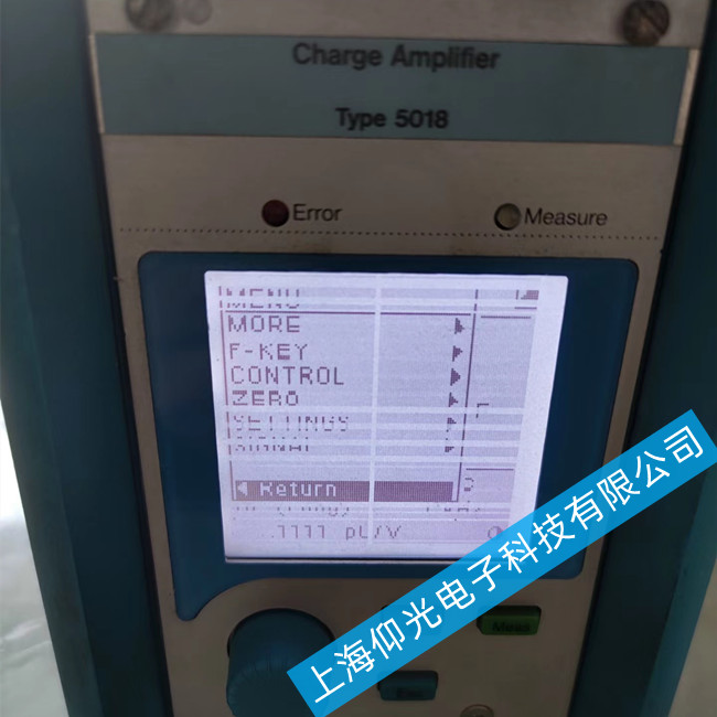 kistler 奇石樂電荷放大器維修5018故障修理