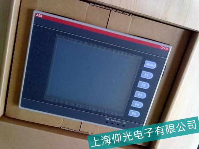 佛山市樂平ABB TK405觸摸屏開機(jī)黑屏故障維修