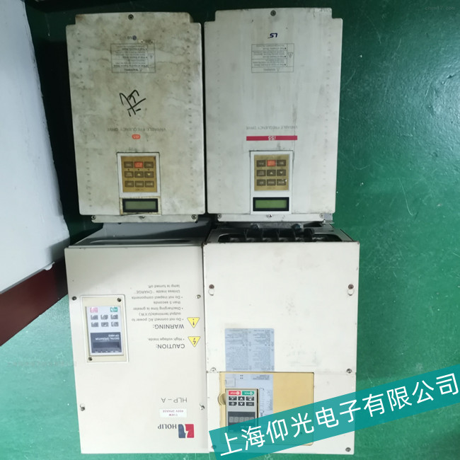 安川變頻器維修-F7系列運行中跳“GF”故障維修處理過程