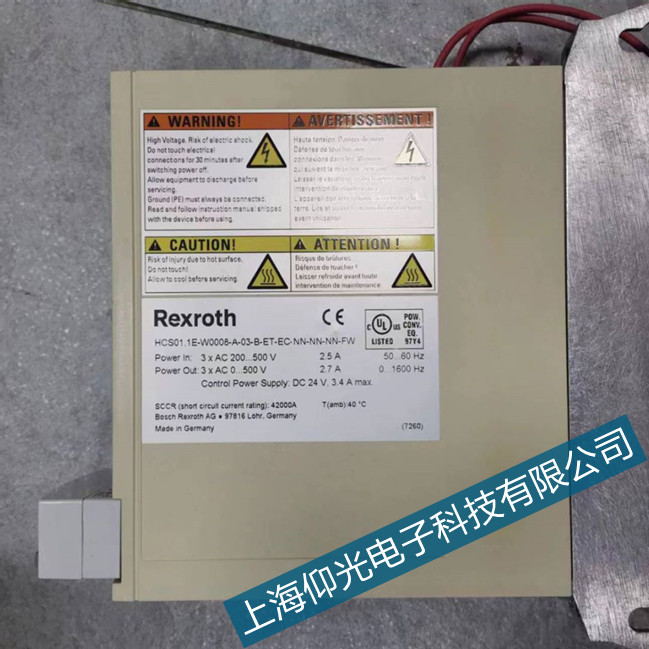 rexroth力士樂伺服驅(qū)動(dòng)器E8057故障維修案例