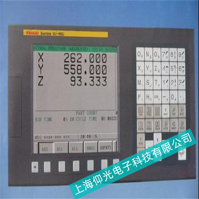臺州市折彎機(jī)發(fā)那科觸摸屏A20B系列無背光顯示屏暗屏維修哪里好