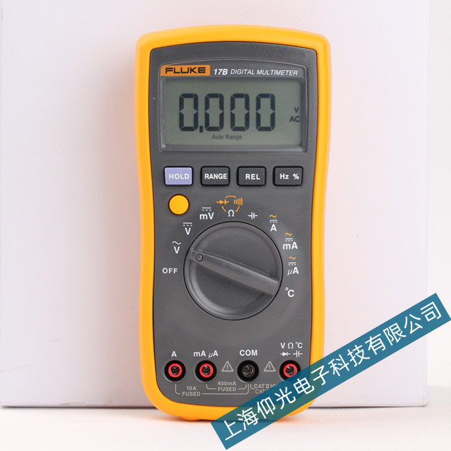 福祿克17B萬用表電阻檔無指示故障檢查維修