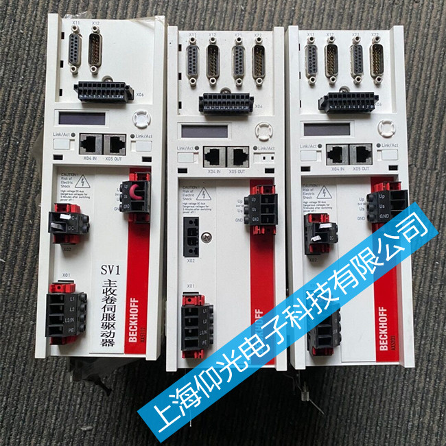 倍福驅(qū)動器維修AX8118-0000-0000報(bào)警顯示F610故障維修