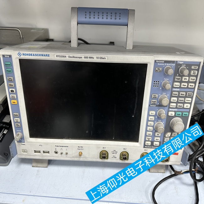 Rohde & Schwarz羅德與施瓦茨數(shù)字示波器RTO2004按鍵無反應故障維修必看