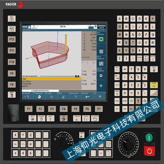 發(fā)格數(shù)控系統(tǒng)CNC8035顯示不正常故障檢修