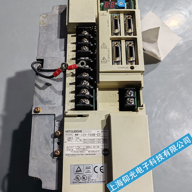 常州三菱MR-J4-10A伺服驅(qū)動(dòng)器不能啟動(dòng)過流過壓欠壓維修常見故障