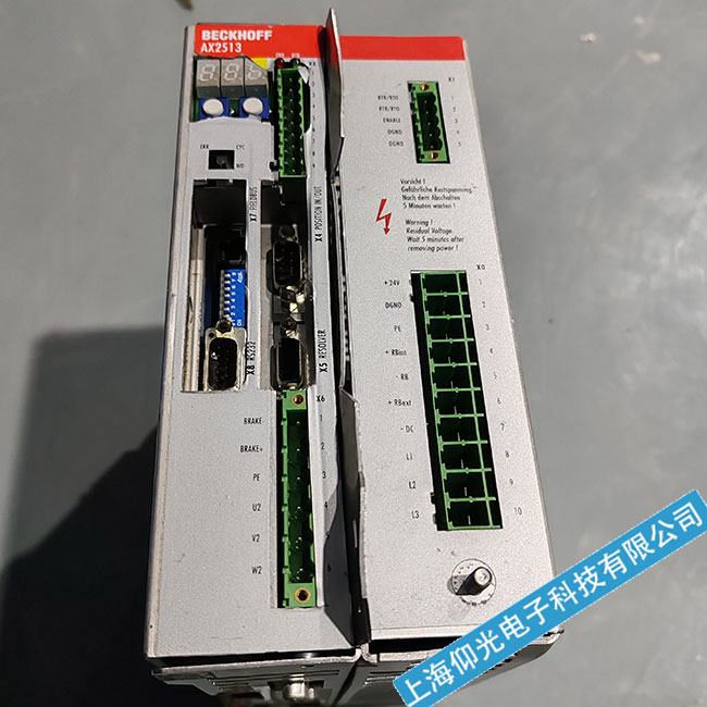 德國BECKHOFF倍福伺服驅動器維修AX5118-0000-0200報FCO8報警