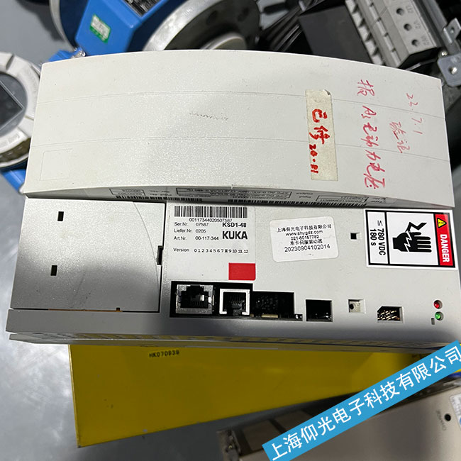 庫(kù)卡KUKA伺服驅(qū)動(dòng)器KSP600報(bào)警故障過(guò)電壓維修