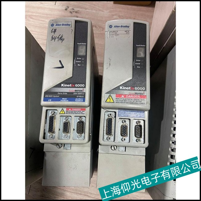 AB伺服驅(qū)動器過流功率模塊損壞電機(jī)繞組短路維修